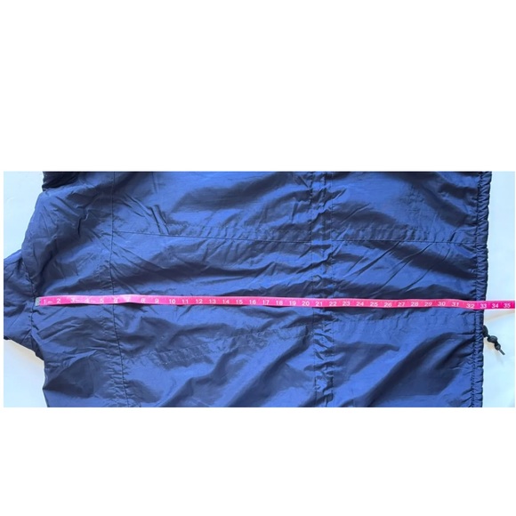 Vintage OSSI Skiwear  Men’s  Blue Jacket Coat Size L 100% Nylon Pockets Lined - Picture 13 of 15